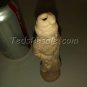 Tall Thin Santa with Present Bag, Unpainted Ceramic (pink)