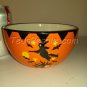 Candy Bowl, Witches, Bats, Full Moon, Tree, Haunted