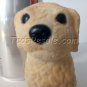 Puppy Dog Figurine with Peach Fuzz