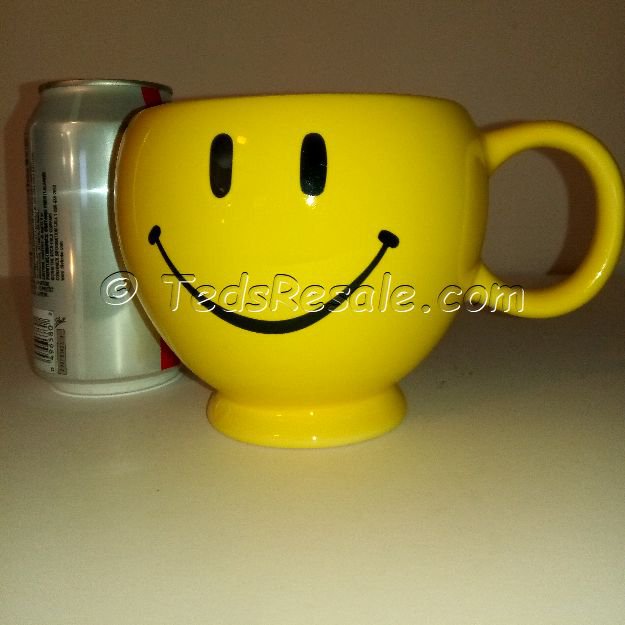 Big Yellow Happy Face Mug