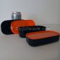 Meshable Black and Orange mini plastic boxes
