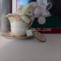 Tea Time. Kitty kat in Tea Cup. With packaging