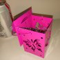 Magenta Pink Latern Style Tea Light Holder