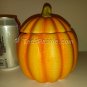 Gorgeous Ceramic Pumpkin Candle, unused