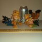 Pair of Scarecrow Figurines
