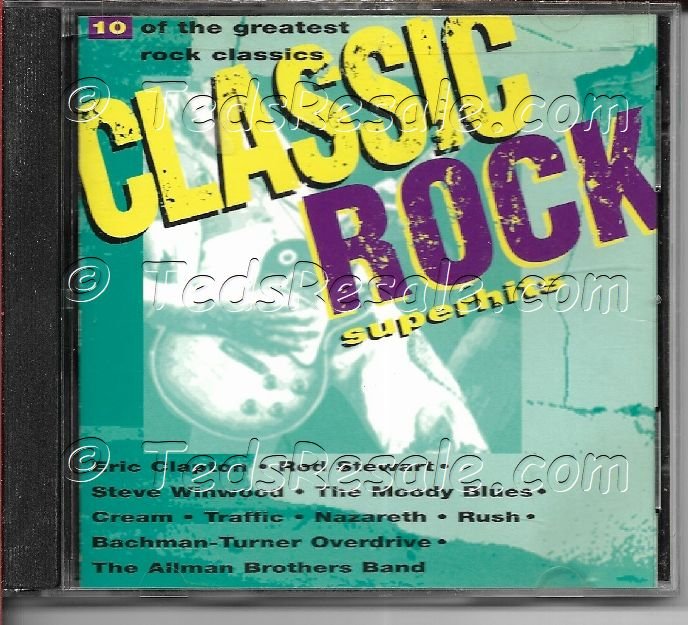 CD - Classic Rock Superhits - Various Artists
