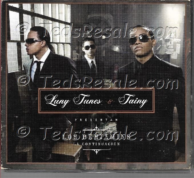CD/DVD - Los Benjamins - Luny Tunes & Tainy