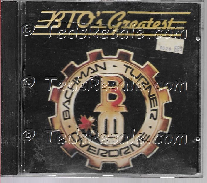 CD - BTO's Greatest