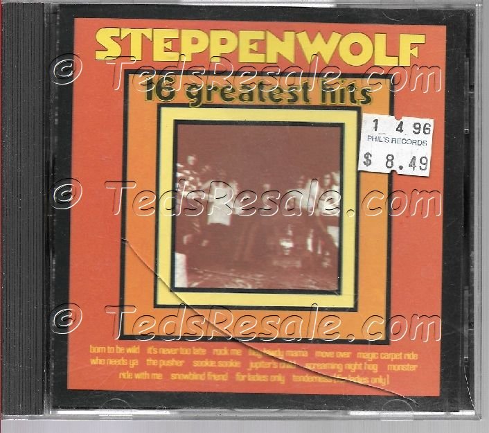 CD - Steppenwolf - 16 Greatest Hits