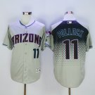 11 AJ Pollock Stitched Baseball Jersey Color grey 1