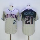 21 Zack Greinke Stitched Baseball Jersey Color 3
