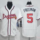 5 Freddie Freeman Stitched Baseball Jersey Color while 1