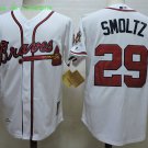 29 John Smoltz Stitched Baseball Jersey Color while 2