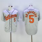 5 Brooks Robinson Stitched Baseball Jersey Color grey 1