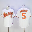 5 Brooks Robinson Stitched Baseball Jersey Color while 1