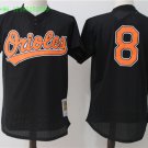 8 Cal Ripken Stitched Baseball Jersey Color black 1