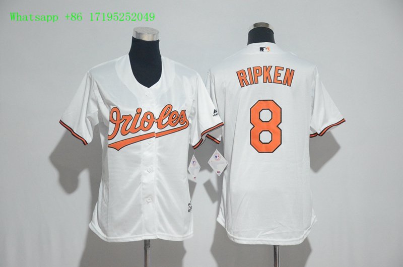 8 Cal Ripken Stitched Baseball Jersey Color while 2