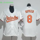 8 Cal Ripken Stitched Baseball Jersey Color while 2