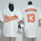13 Manny Machado Stitched Baseball Jersey Color while 1