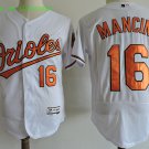 16 Trey Mancini Stitched Baseball Jersey Color while 1