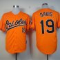 19 Chris Davis Stitched Baseball Jersey Color orange 1