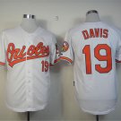 19 Chris Davis Stitched Baseball Jersey Color while 1