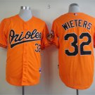  32 Matt Wieters Stitched Baseball Jersey Color orange 1