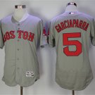 5 Nomar Garciaparra Stitched Baseball Jersey Color grey 1