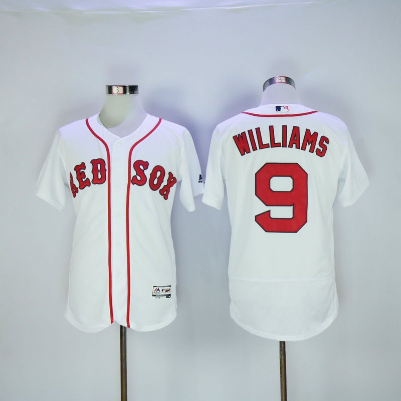 9 Ted Williams Stitched Baseball Jersey Color while 1