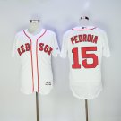 15 Dustin Pedroia Stitched Baseball Jersey Color while 1