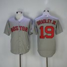 19 Bradley Jr. Stitched Baseball Jersey Color grey 1