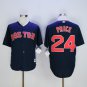 Â 24 David Price Stitched Baseball Jersey Color black 1