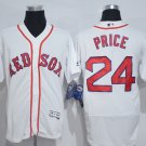  24 David Price Stitched Baseball Jersey Color while 1