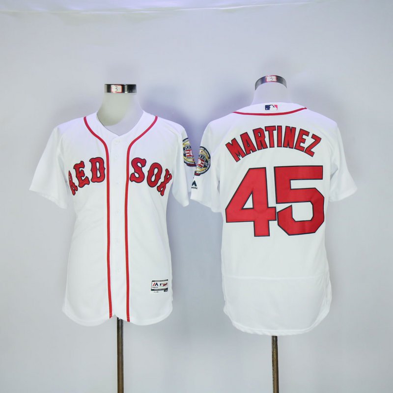 45 Pedro Martinez Stitched Baseball Jersey Color while 1