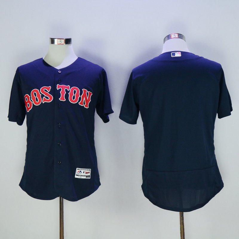 Boston Red Sox blank Stitched Baseball Jersey Color 1