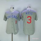 3 David Ross Stitched Baseball Jersey Color grey 1