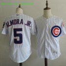 5 Albert Almora Stitched Baseball Jersey Color while 1