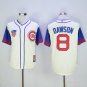 8 Andre Dawson Stitched Baseball Jersey Color while 1