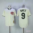 9 Javier Baez Stitched Baseball Jersey Color while 1