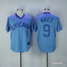 9 Javier Baez Stitched Baseball Jersey Color blue 1