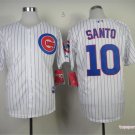 10 Ron Santo Stitched Baseball Jersey Color while 2