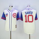 10 Ron Santo Stitched Baseball Jersey Color while 4