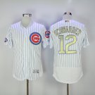 12 Kyle Schwarber Stitched Baseball Jersey Color while 1