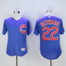 22 Jason Heyward Stitched Baseball Jersey Color blue 1