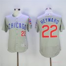 22 Jason Heyward Stitched Baseball Jersey Color grey 2