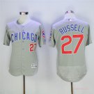 27 Addison Russell Stitched Baseball Jersey Color grey 1