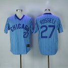 27 Addison Russell Stitched Baseball Jersey Color blue 2