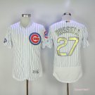 27 Addison Russell Stitched Baseball Jersey Color while 4