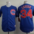 34 Jon Lester Stitched Baseball Jersey Color blue 1