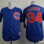 34 Jon Lester&Acirc;&nbsp;Stitched Baseball Jersey Color blue 1